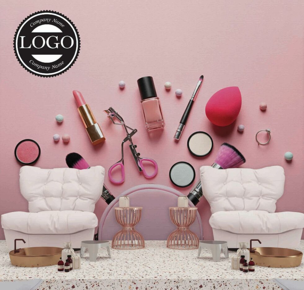 Code B108 - Beauty Center Mural Wallpaper