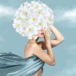 Beauty Center, VINYL FABRIC TEXTILE Wall Mural in Different Texture, Code B112. It is produced as ONE PIECE WITHOUT JOINT.