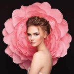 Beauty Center, VINYL FABRIC TEXTILE Wall Mural in Different Texture, Code B124. It is produced as ONE PIECE WITHOUT JOINT.