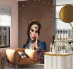 Beauty Center MURAL WALLPAPER, Available in Various Paper Texture, Code B138. 105 CM WIDE ROLL PANELS. - Image 2