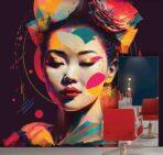 Beauty Center MURAL WALLPAPER, Available in Various Paper Texture, Code B139. 105 CM WIDE ROLL PANELS. - Image 2
