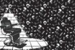 Code B140 - Barber Shop Mural Wallpaper - Image 3