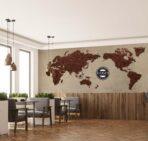 Coffee Bar MURAL WALLPAPER, Available in Various Paper Texture, Code C107. 105 CM WIDE ROLL PANELS. - Image 2