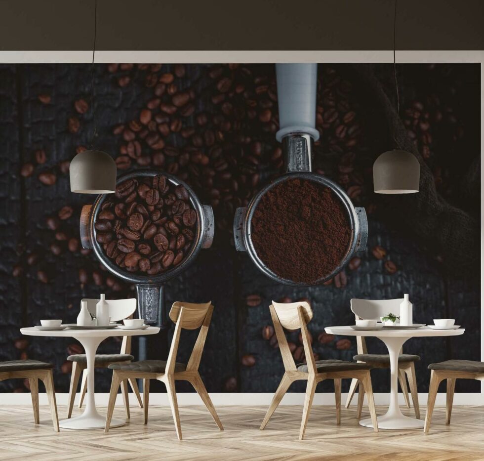 Code C113 - Coffee Bar Mural Wallpaper