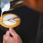 Coffee Bar MURAL WALLPAPER, Available in Various Paper Texture, Code C115. 105 CM WIDE ROLL PANELS.
