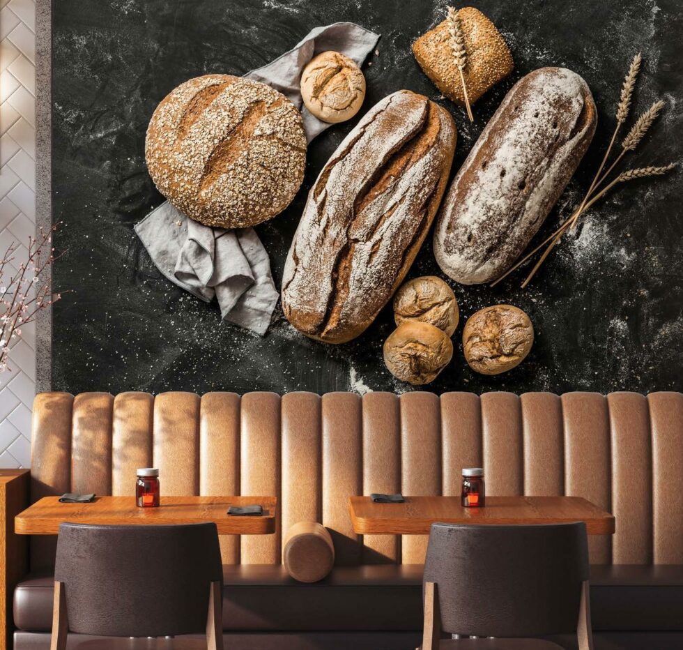 Code C131 - Coffee Bar & Bakery Mural Wallpaper