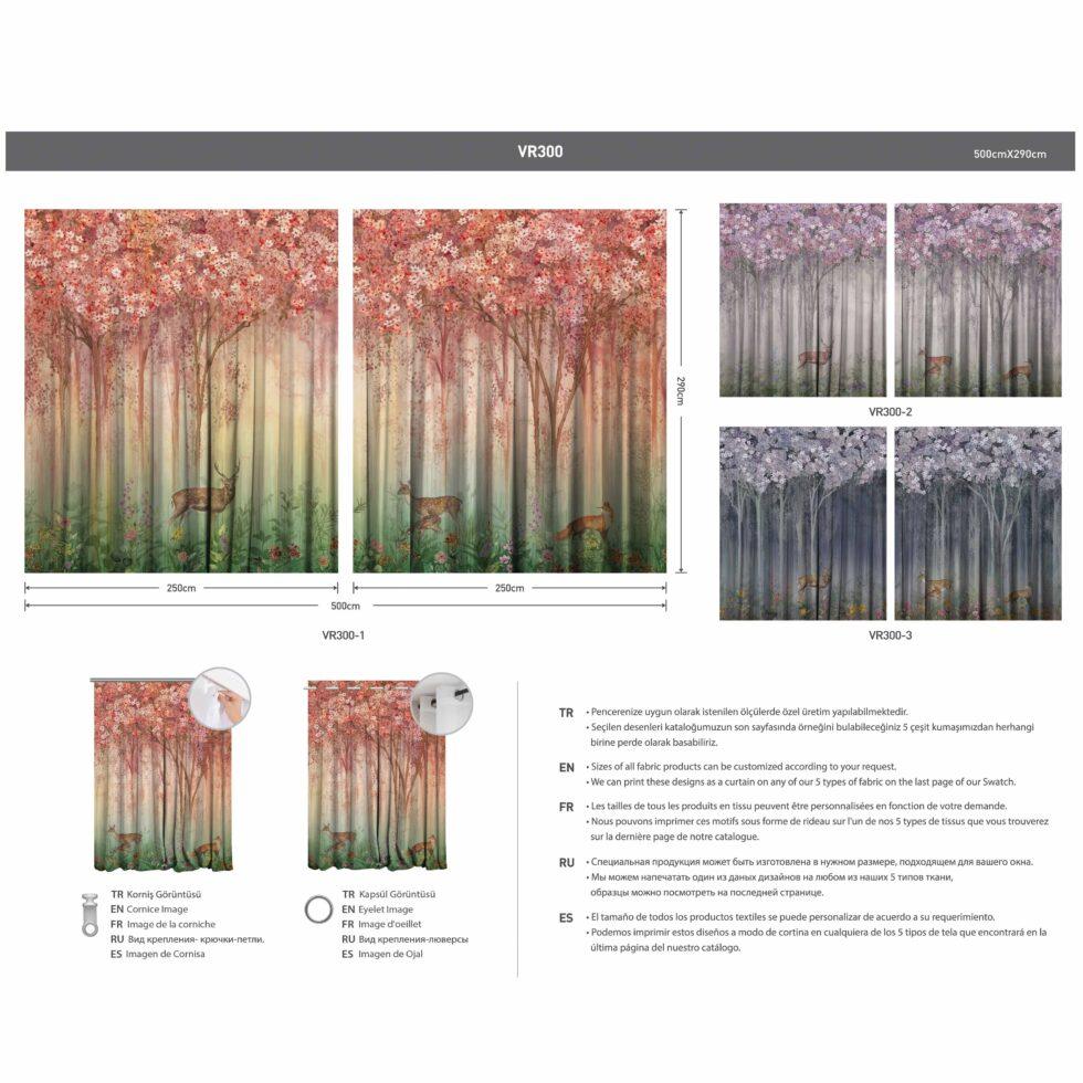 AdaHome Eyelet Curtains Collection Available in a Variety of Martials and Multicoloured - Code P300 - Image 6
