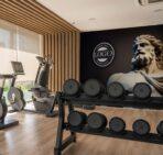 Fitness Center MURAL WALLPAPER, Available in Various Paper Texture, Code G130. 105 CM WIDE ROLL PANELS. - Image 2