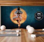Fitness Center MURAL WALLPAPER, Available in Various Paper Texture, Code G153. 105 CM WIDE ROLL PANELS. - Image 2
