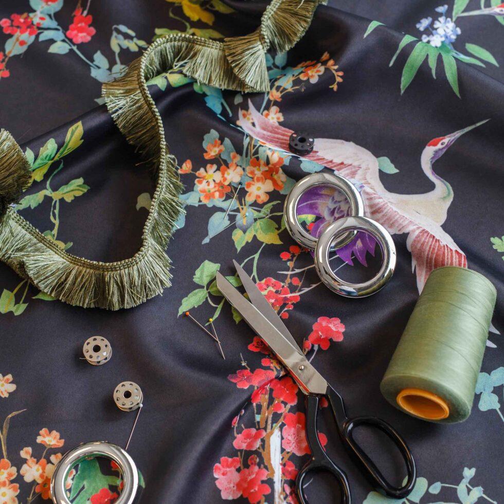 AdaHome Eyelet Curtains Collection Available in a Variety of Martials and Multicoloured - Code P202 - Image 5