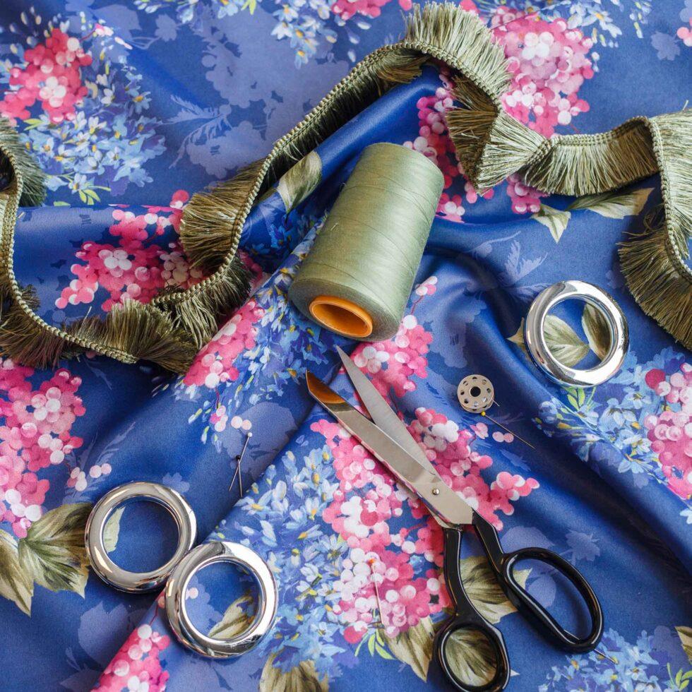 AdaHome Eyelet Curtains Collection Available in a Variety of Martials and Multicoloured - Code P204 - Image 3