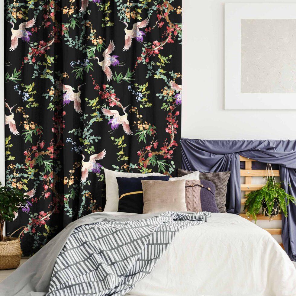 AdaHome Eyelet Curtains Collection Available in a Variety of Martials and Multicoloured - Code P202