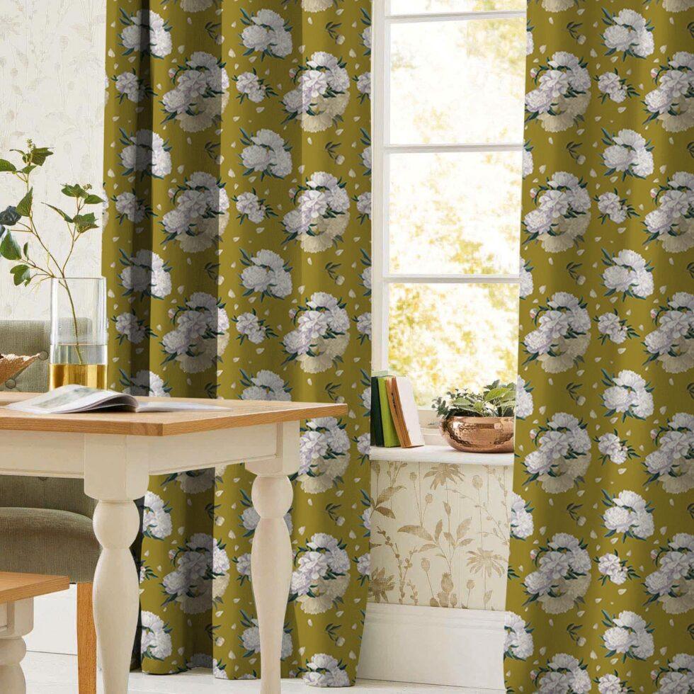 AdaHome Eyelet Curtains Collection Available in a Variety of Martials and Multicoloured - Code P200