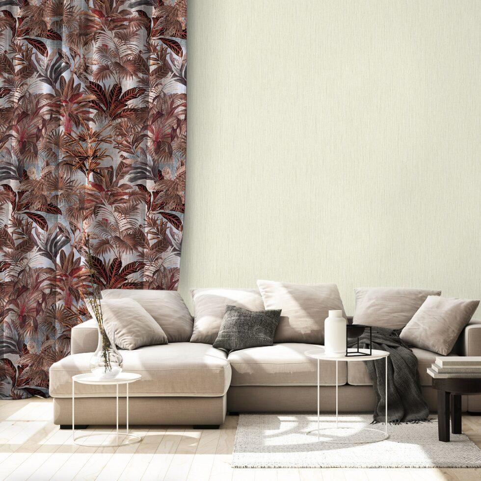 AdaHome Eyelet Curtains Collection Available in a Variety of Martials and Multicoloured - Code P201 - Image 4
