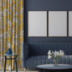 AdaHome Eyelet Curtains Collection Available in a Variety of Martials and Multicoloured - Code P203 - Image 3