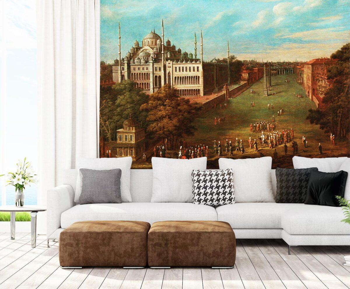 Art MURAL WALLPAPER, Available in Various Paper Texture, Code M1021. It is Produced as 105 CM WIDE ROLL PANELS. - Image 2