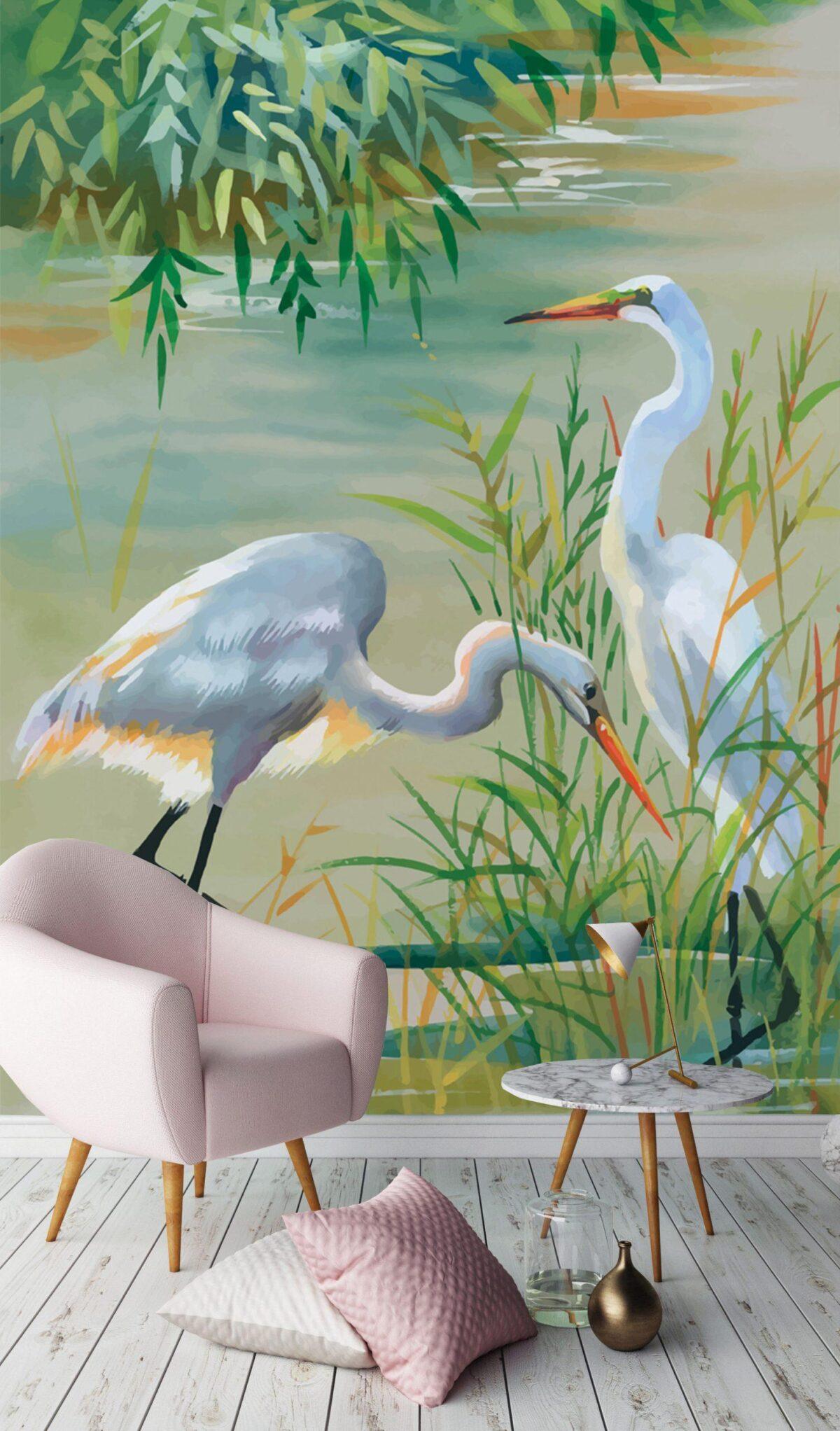 Art MURAL WALLPAPER, Available in Various Paper Texture, Code M1029. It is Produced as 105 CM WIDE ROLL PANELS. - Image 2