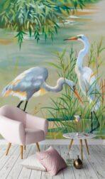 Art MURAL WALLPAPER, Available in Various Paper Texture, Code M1029. It is Produced as 105 CM WIDE ROLL PANELS. - Image 2