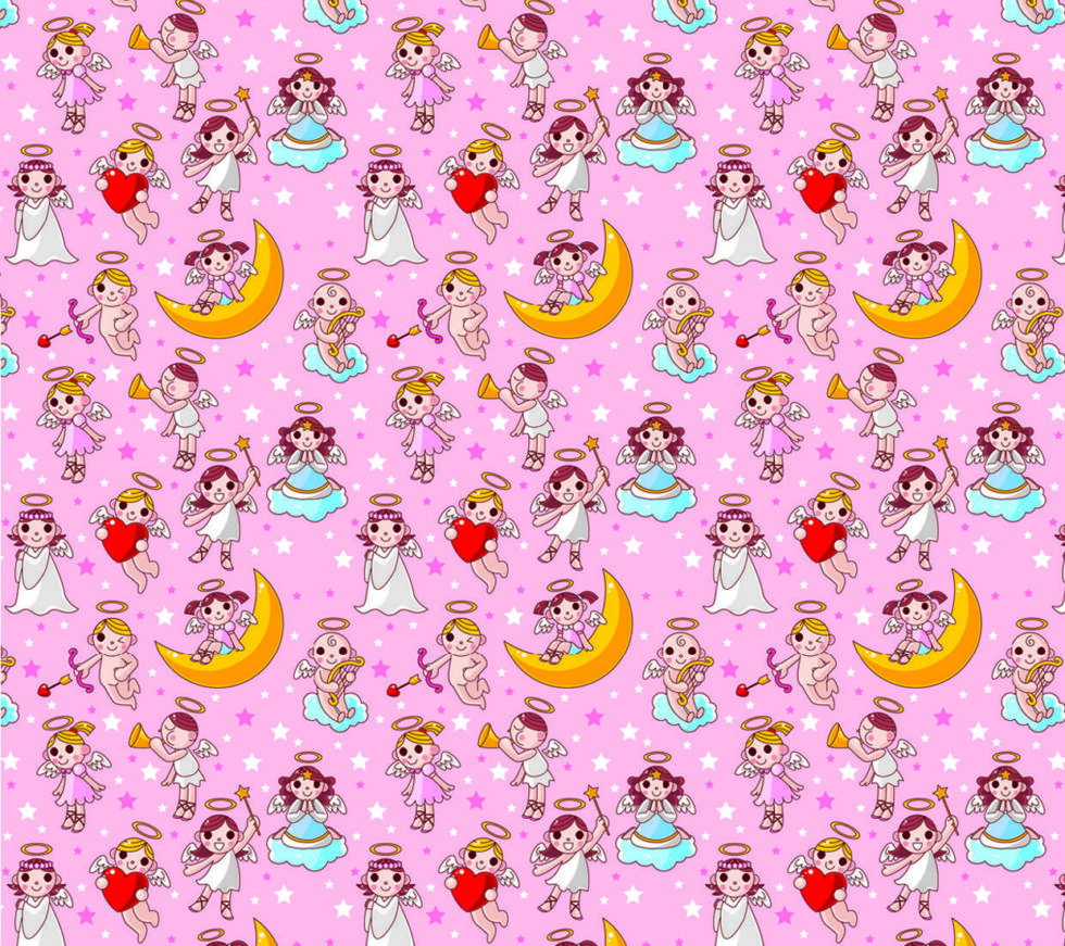 Code M1032 - Baby Girls Kids Mural Wallpaper - Image 2