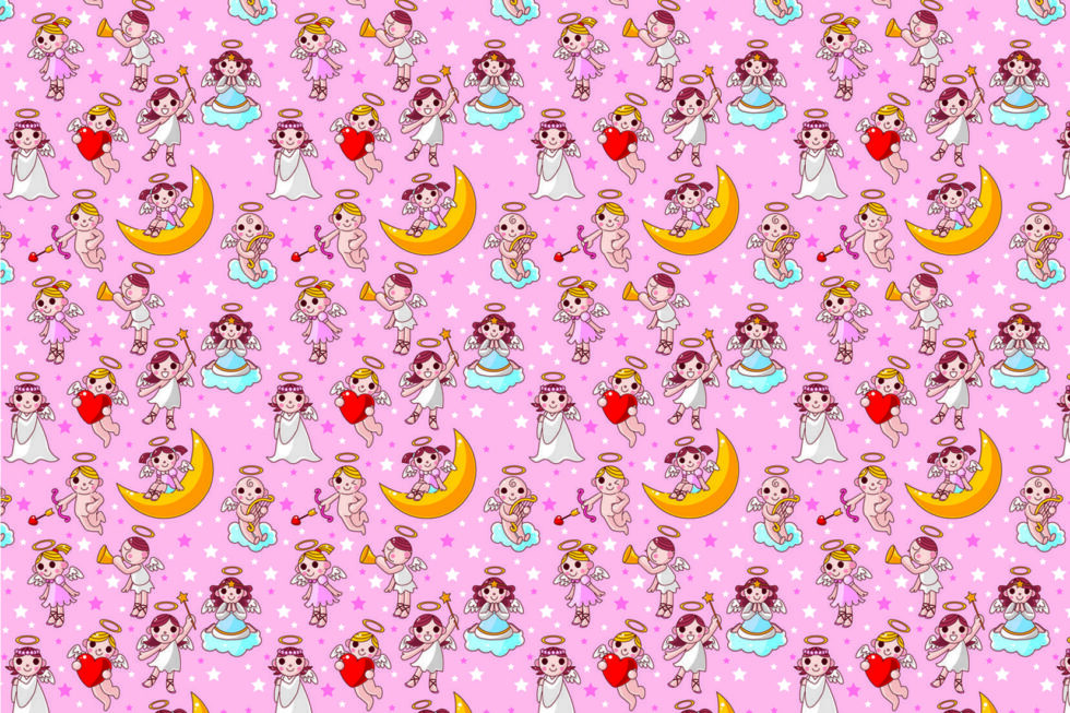 Code M1032 - Baby Girls Kids Mural Wallpaper - Image 3