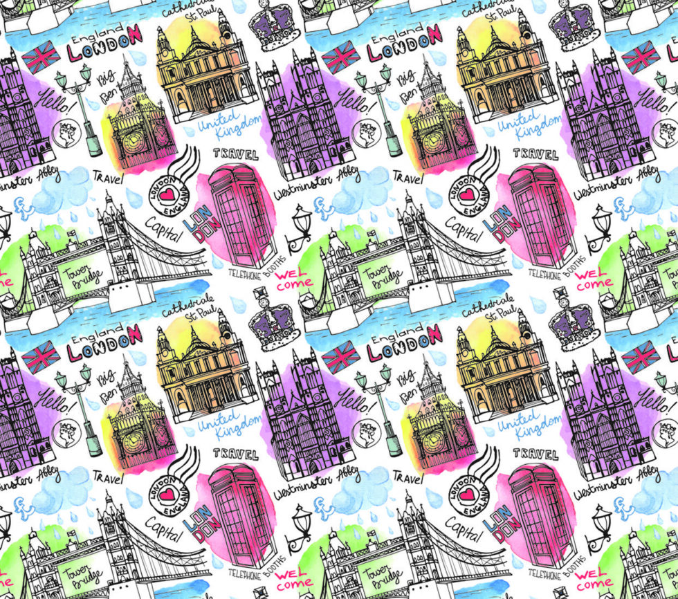 Code M1036 - City Map Kids Mural Wallpaper - Image 2