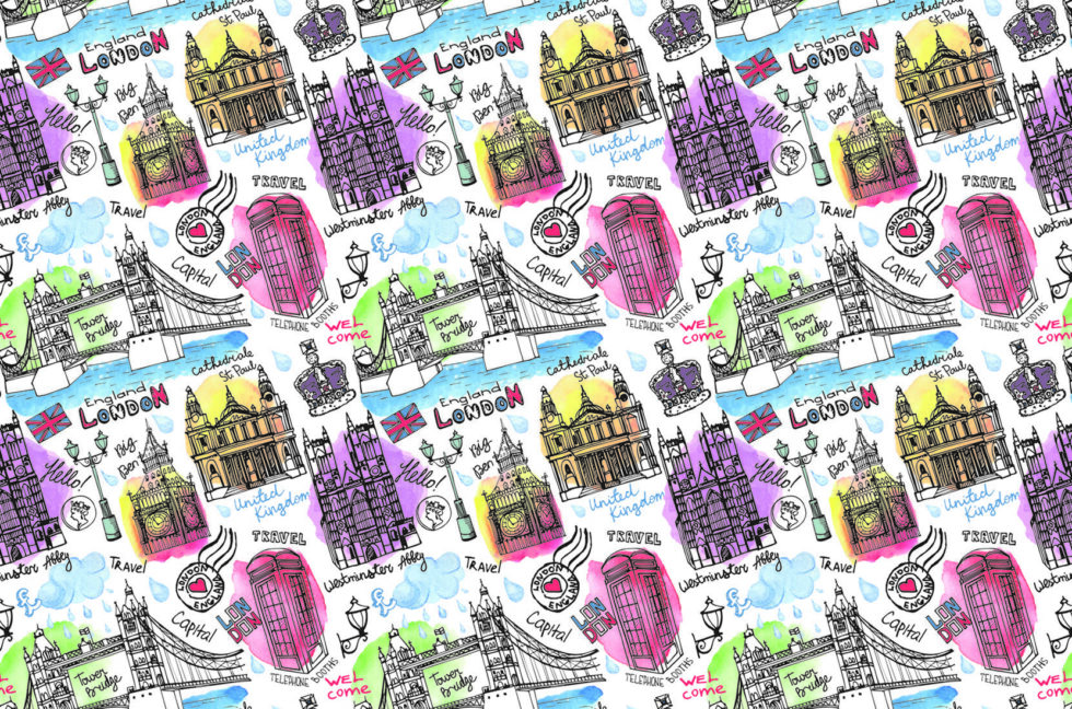 Code M1036 - City Map Kids Mural Wallpaper - Image 3