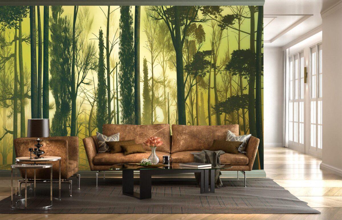 Landscape MURAL WALLPAPER, Available in Various Paper Texture, Code M1044. It is Produced as 105 CM WIDE ROLL PANELS. - Image 2