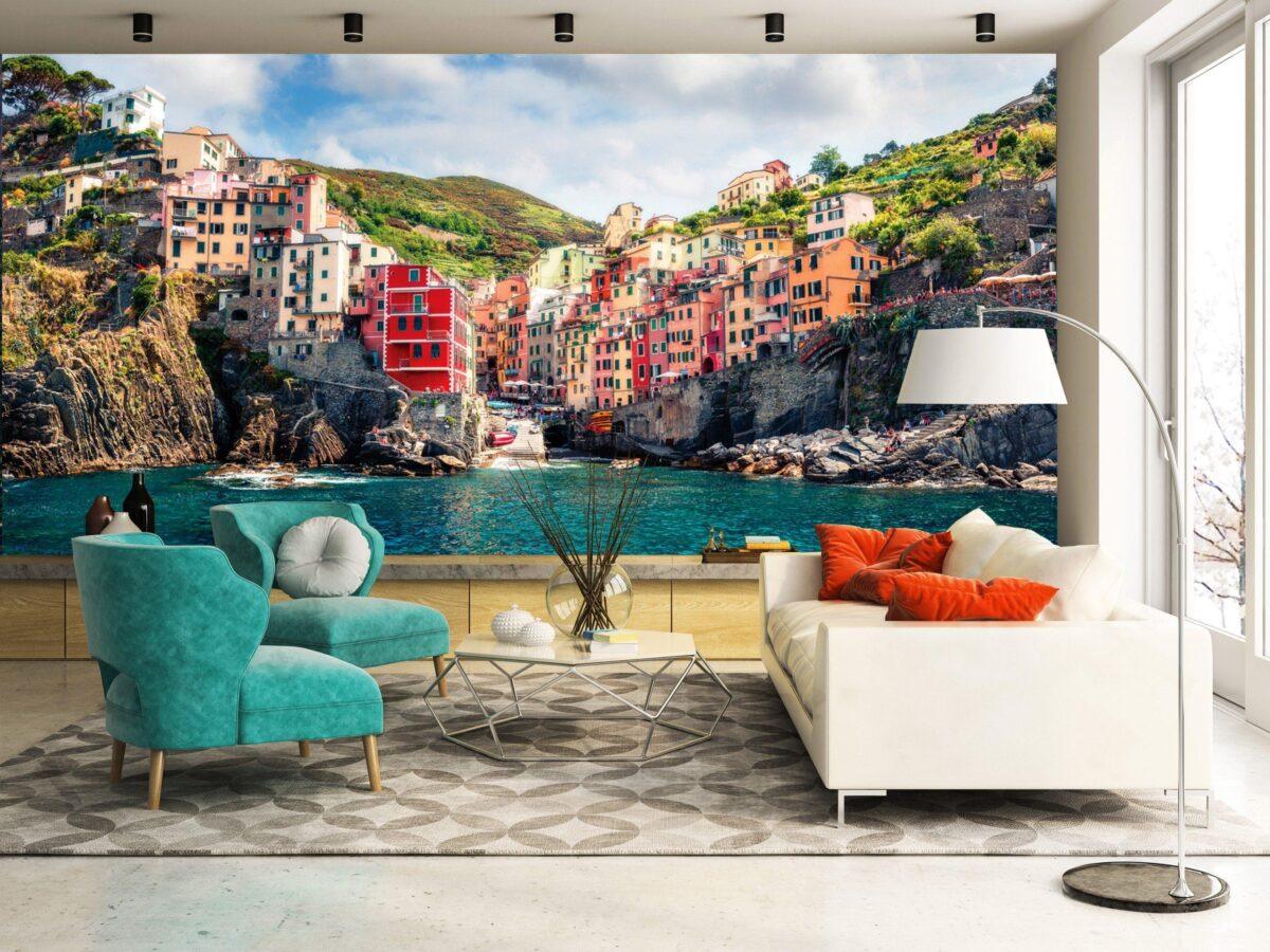 Landscape MURAL WALLPAPER, Available in Various Paper Texture, Code M1046. It is Produced as 105 CM WIDE ROLL PANELS. - Image 2