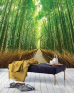 Landscape MURAL WALLPAPER, Available in Various Paper Texture, Code M1047. It is Produced as 105 CM WIDE ROLL PANELS. - Image 2
