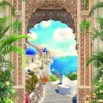 Landscape MURAL WALLPAPER, Available in Various Paper Texture, Code M1049. It is Produced as 105 CM WIDE ROLL PANELS.