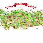 Turkey Map MURAL WALLPAPER, Available in Various Paper Texture, Code M705. It is Produced as 105 CM WIDE ROLL PANELS.