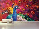 Trend, VINYL FABRIC TEXTILE Wall Mural in Different Texture, Code M808. It is produced as ONE PIECE WITHOUT JOINT. - Image 2