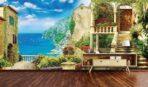 Landscape MURAL WALLPAPER, Available in Various Paper Texture, Code M843. It is Produced as 105 CM WIDE ROLL PANELS. - Image 2