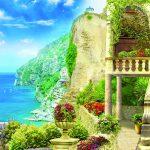 Landscape MURAL WALLPAPER, Available in Various Paper Texture, Code M843. It is Produced as 105 CM WIDE ROLL PANELS.