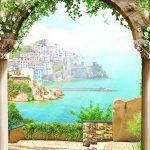 Landscape MURAL WALLPAPER, Available in Various Paper Texture, Code M847. It is Produced as 105 CM WIDE ROLL PANELS.