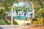 Landscape MURAL WALLPAPER, Available in Various Paper Texture, Code M850. It is Produced as 105 CM WIDE ROLL PANELS. - Image 2