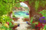 Landscape MURAL WALLPAPER, Available in Various Paper Texture, Code M851. It is Produced as 105 CM WIDE ROLL PANELS.