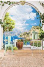 Landscape MURAL WALLPAPER, Available in Various Paper Texture, Code M852. It is Produced as 105 CM WIDE ROLL PANELS. - Image 2