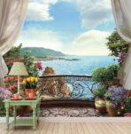 Landscape MURAL WALLPAPER, Available in Various Paper Texture, Code M853. It is Produced as 105 CM WIDE ROLL PANELS. - Image 2