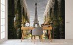 Landscape MURAL WALLPAPER, Available in Various Paper Texture, Code M859. It is Produced as 105 CM WIDE ROLL PANELS. - Image 2