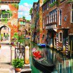 Landscape, VINYL FABRIC TEXTILE Wall Mural in Different Texture, Code M861. It is produced as ONE PIECE WITHOUT JOINT.