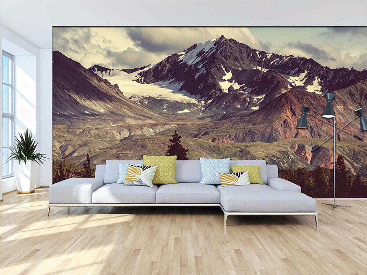 Landscape MURAL WALLPAPER, Available in Various Paper Texture, Code M867. It is Produced as 105 CM WIDE ROLL PANELS. - Image 2