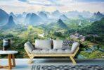Landscape MURAL WALLPAPER, Available in Various Paper Texture, Code M869. It is Produced as 105 CM WIDE ROLL PANELS. - Image 2