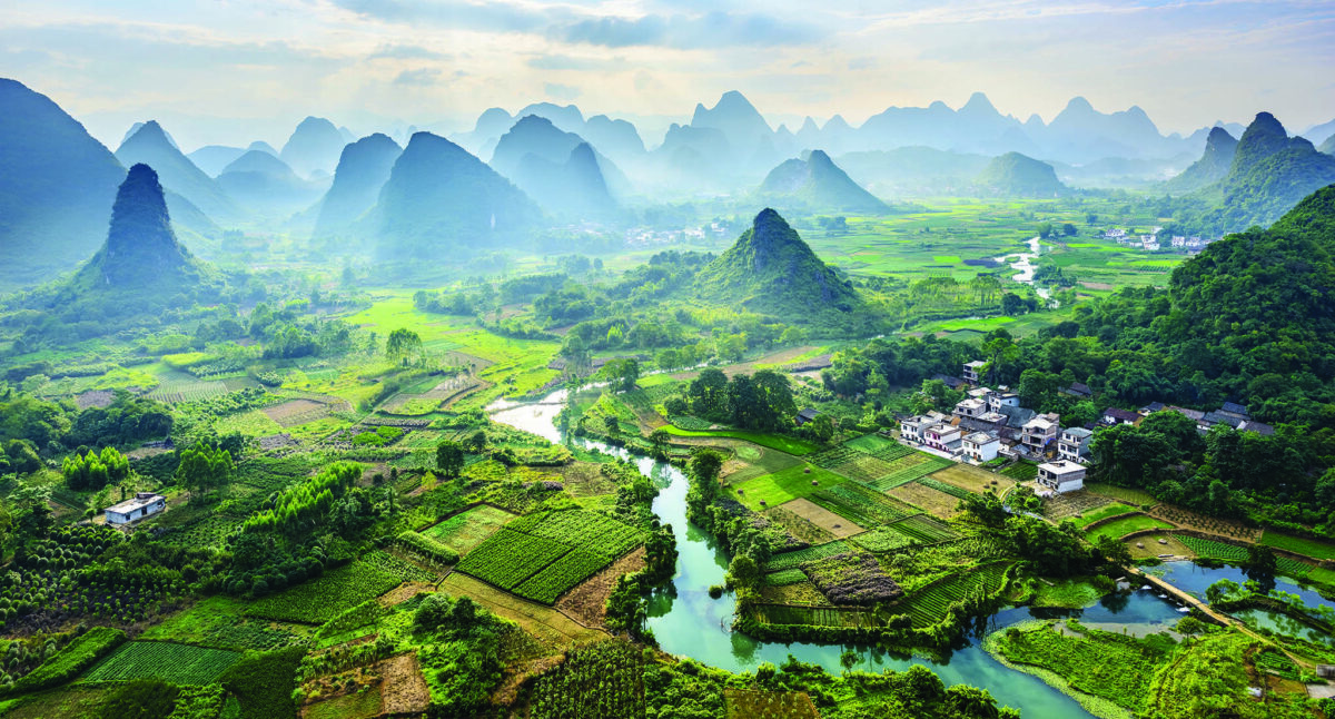 Landscape MURAL WALLPAPER, Available in Various Paper Texture, Code M869. It is Produced as 105 CM WIDE ROLL PANELS. - Image 1
