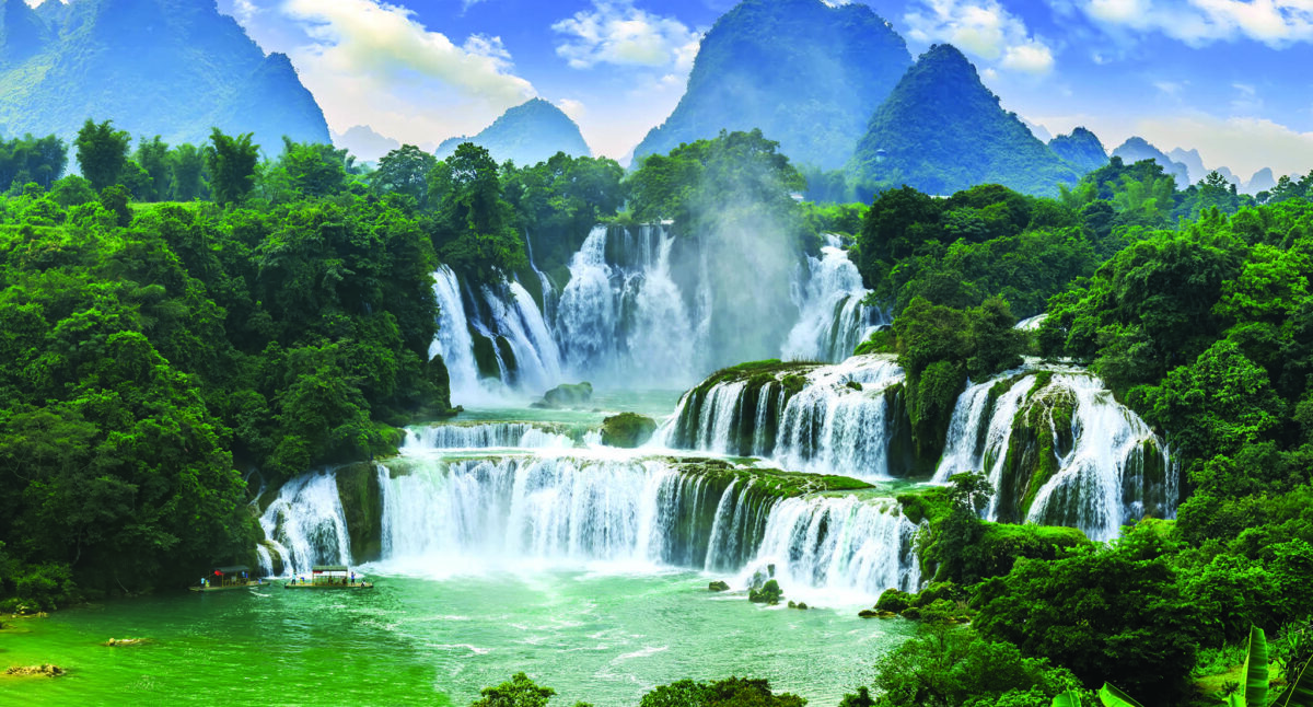 Landscape MURAL WALLPAPER, Available in Various Paper Texture, Code M871. It is Produced as 105 CM WIDE ROLL PANELS. - Image 1
