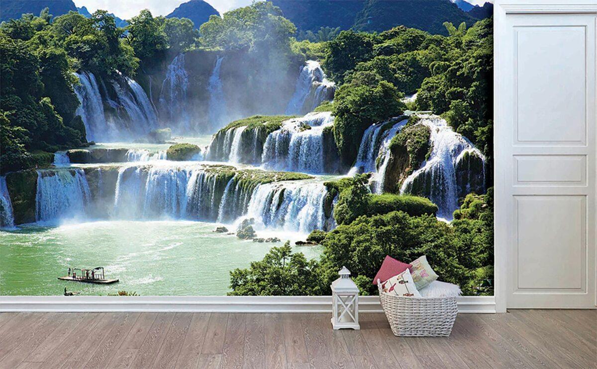 Landscape MURAL WALLPAPER, Available in Various Paper Texture, Code M873. It is Produced as 105 CM WIDE ROLL PANELS. - Image 2
