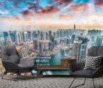 Landscape MURAL WALLPAPER, Available in Various Paper Texture, Code M880. It is Produced as 105 CM WIDE ROLL PANELS. - Image 2