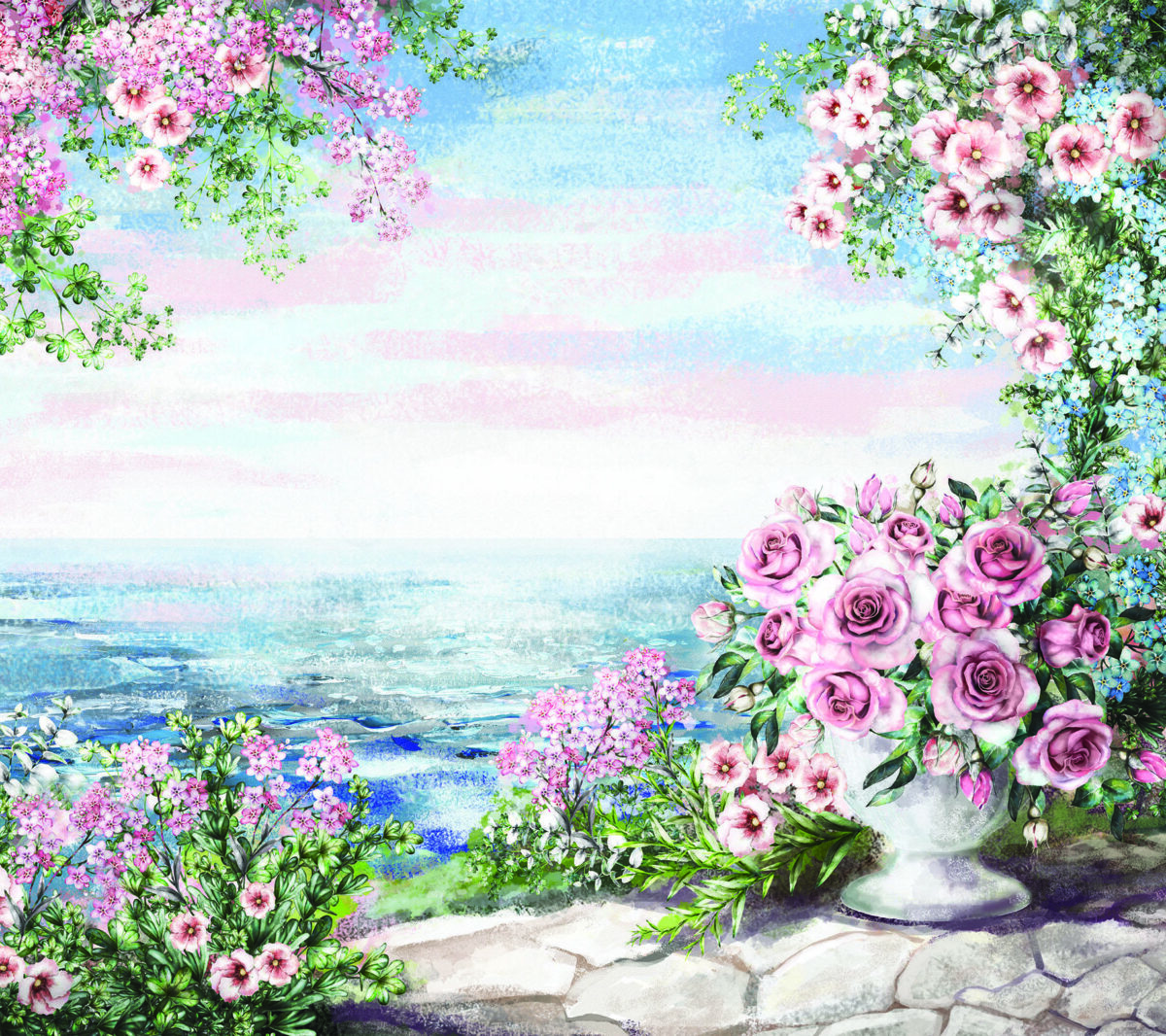 Art MURAL WALLPAPER, Available in Various Paper Texture, Code M891. It is Produced as 105 CM WIDE ROLL PANELS. - Image 1