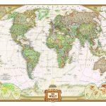 World Map, VINYL FABRIC TEXTILE Wall Mural in Different Texture, Code M900. It is produced as ONE PIECE WITHOUT JOINT.