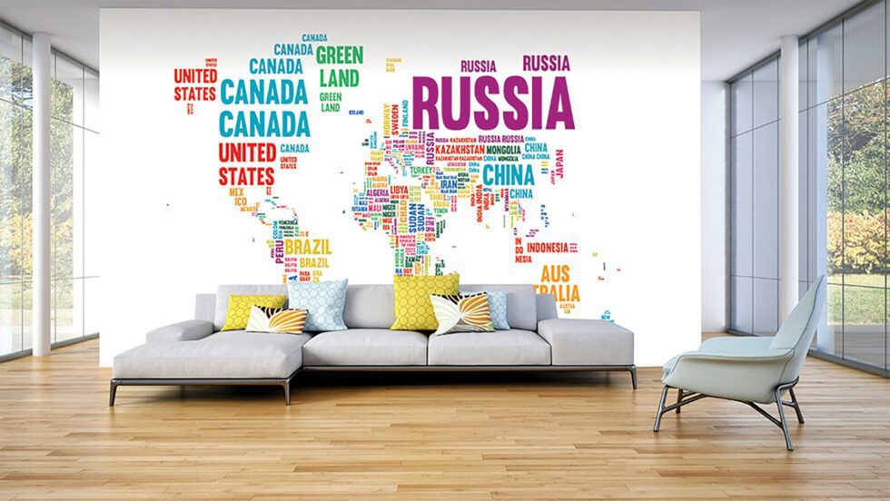 Code M910 - World Cities Mural Wallpaper